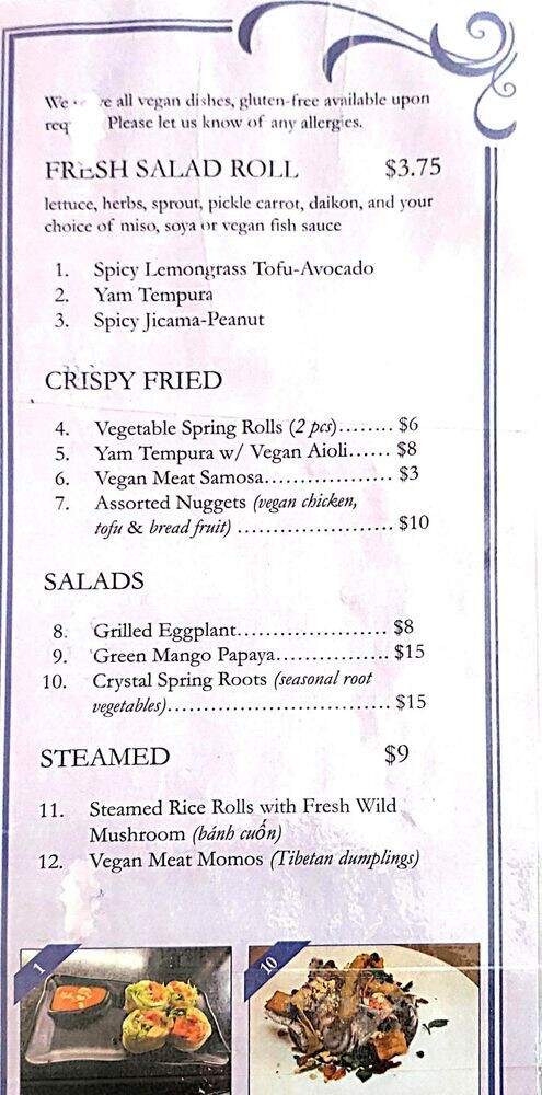 Saigon Lotus - Toronto, ON menu_pic