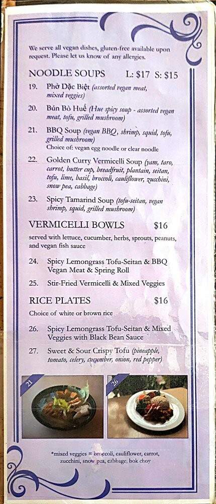 Saigon Lotus - Toronto, ON menu_pic