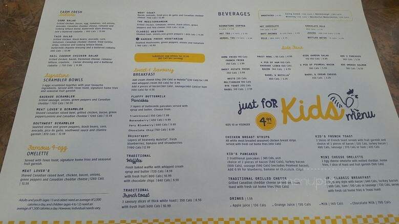 Eggsmart - Paris, ON menu_pic