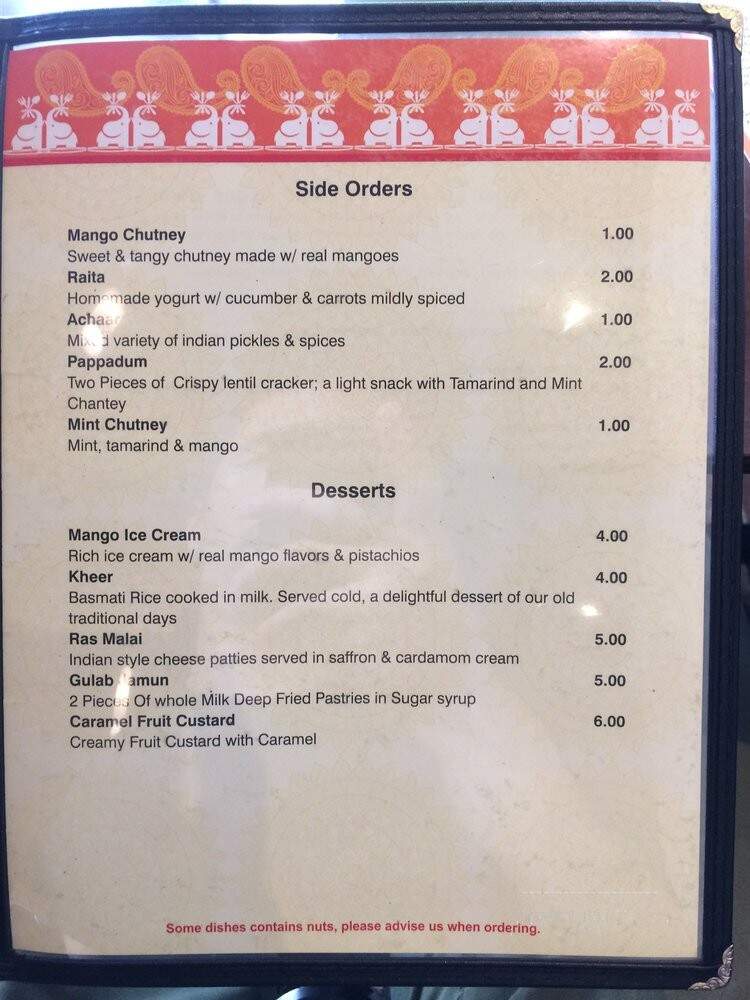 Pawan's Indian Kitchen - North Vancouver, BC menu_pic