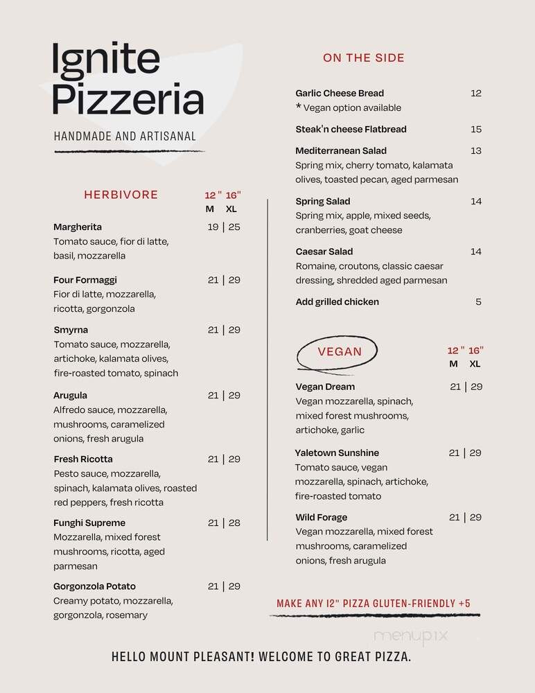 Ignite Pizzeria - Vancouver, BC