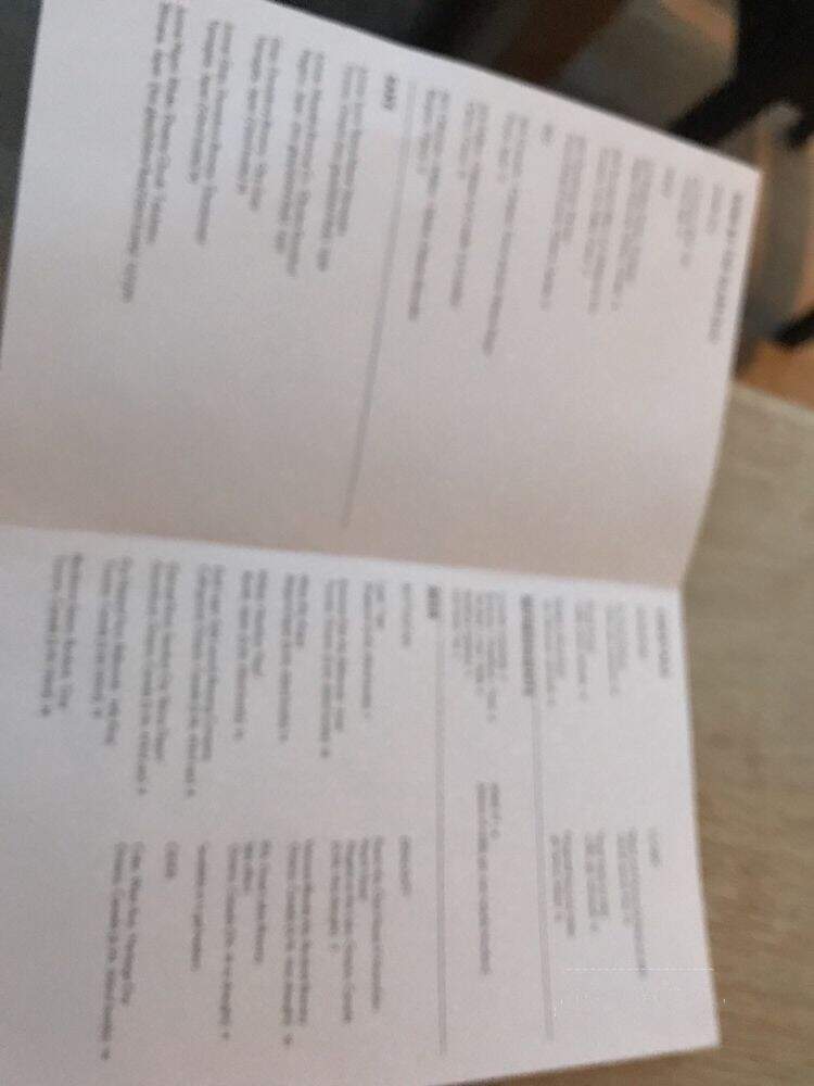 Momofuku Daisho - Toronto, ON menu_pic