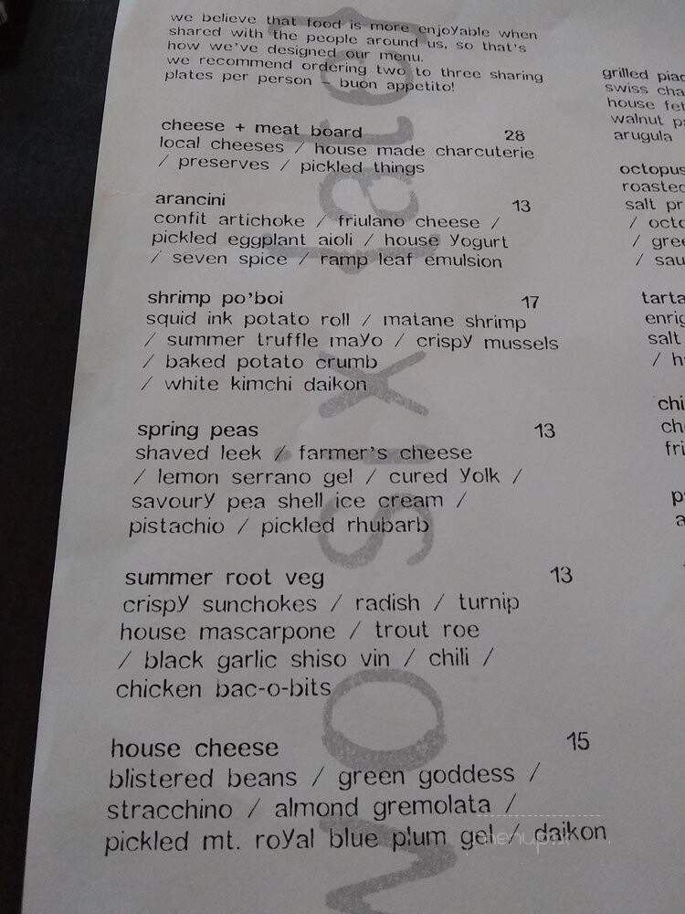 Two Six Ate - Ottawa, ON menu_pic