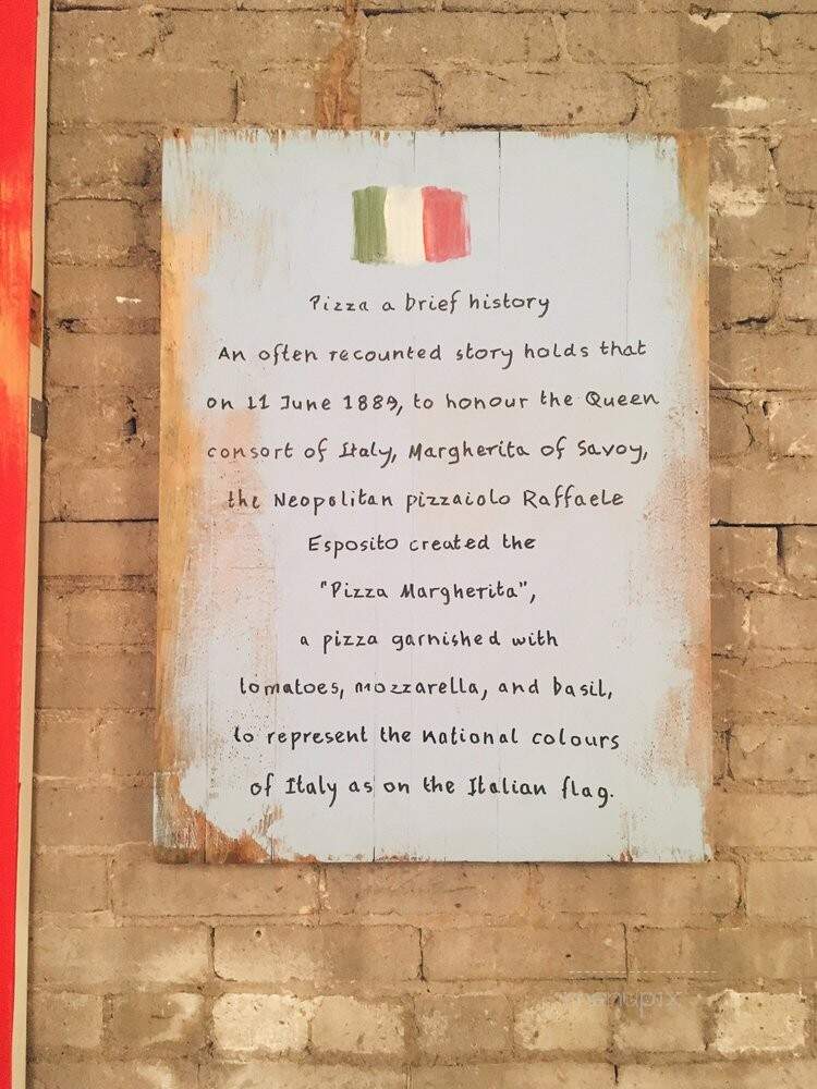 Pizzeria Via Mercanti - Toronto, ON menu_pic