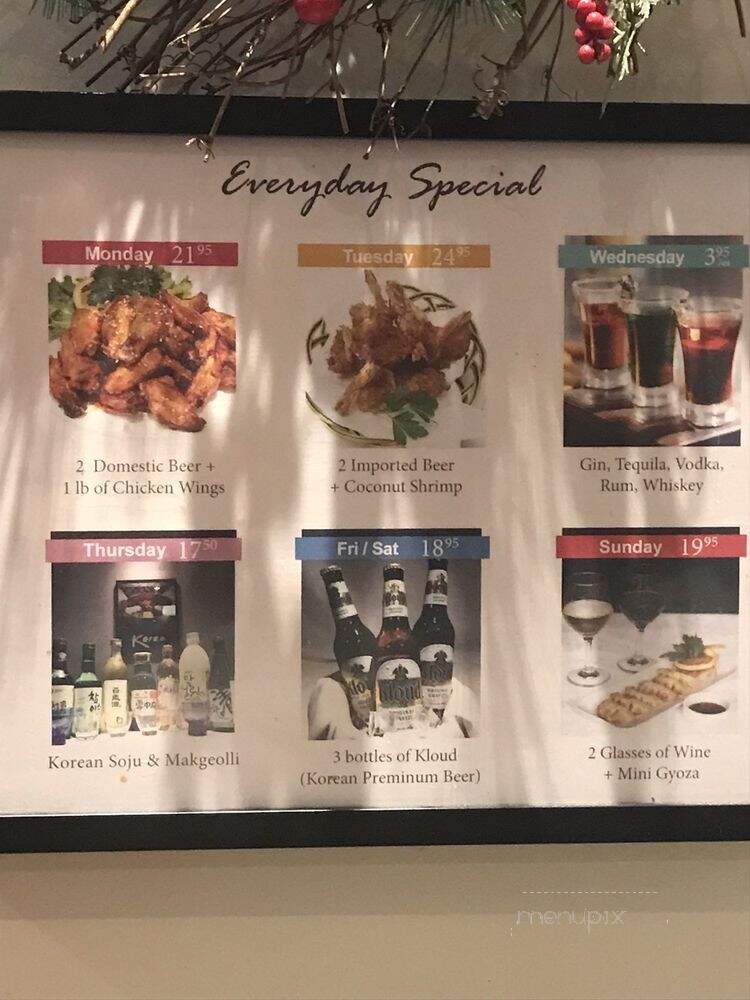 Kimchi Korea House - Toronto, ON menu_pic