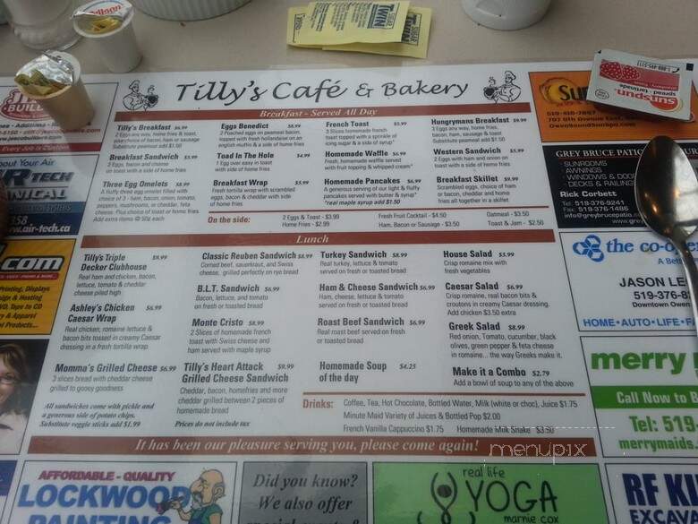 Tilly's Cafe & Bakery - Kilsyth, ON