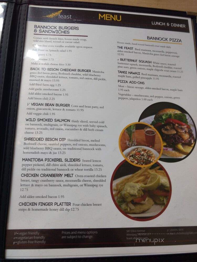 Feast Cafe Bistro - Winnipeg, MB