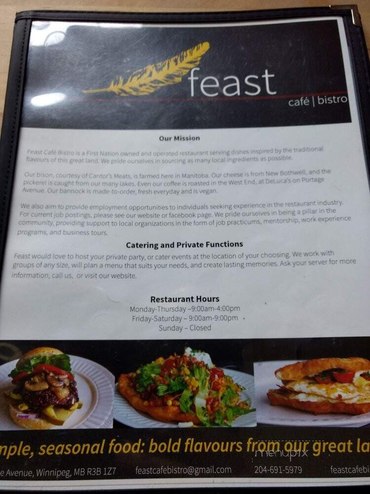 Feast Cafe Bistro - Winnipeg, MB