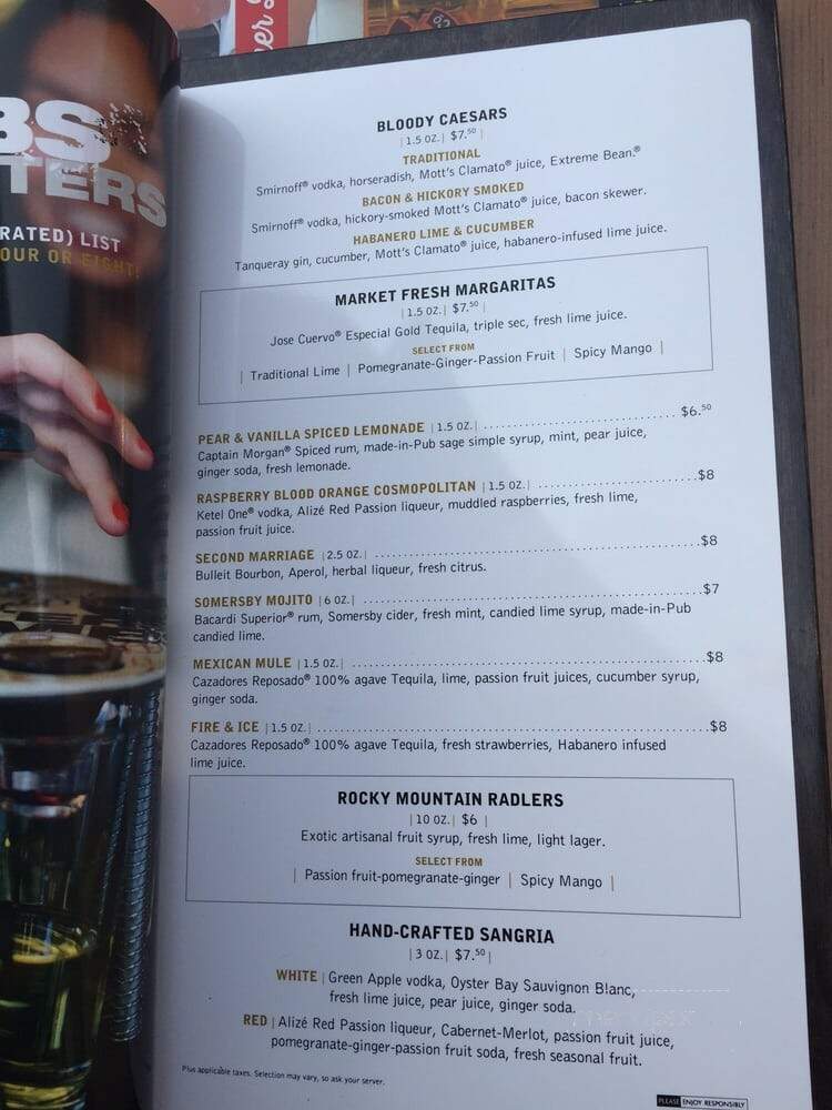 Fionn MacCool's Irish Pub - Winnipeg, MB menu_pic