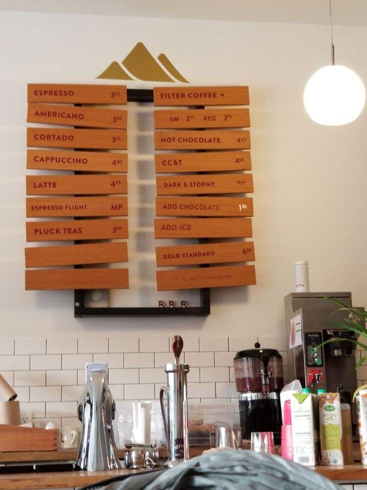 Reunion Island Coffee - Toronto, ON menu_pic