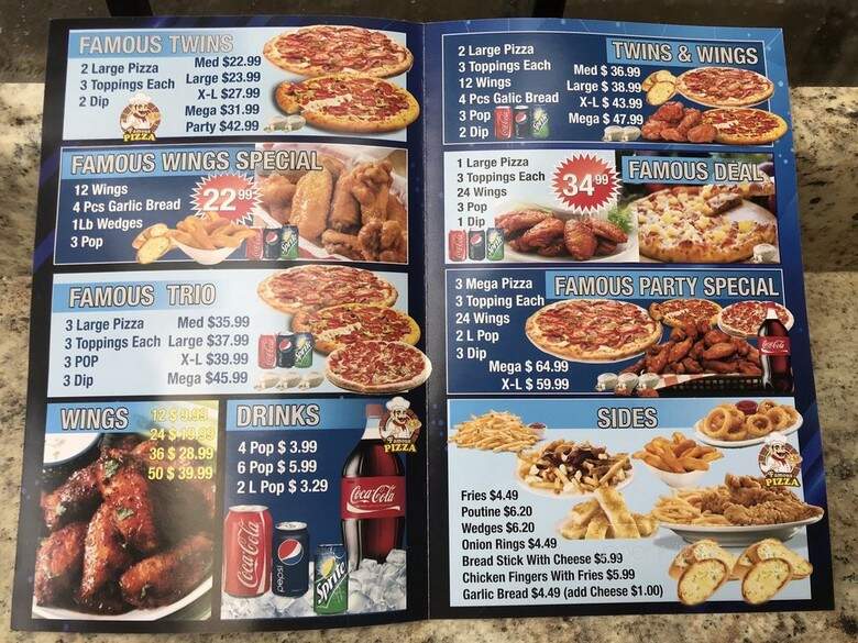 Famous Pizza Town - Toronto, ON menu_pic
