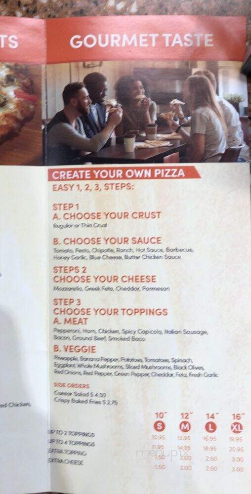 Yummy Pizza - Vancouver, BC menu_pic