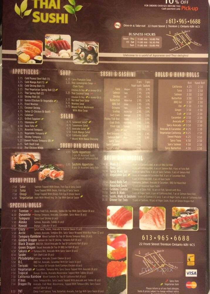 Thai Sushi - Trenton, ON