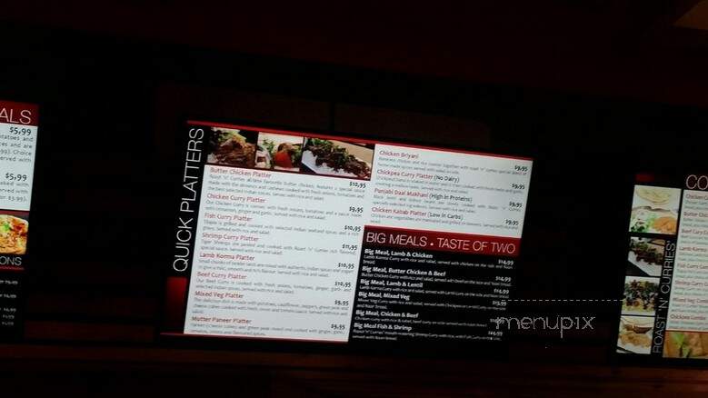 Roast ?n' Curries - Ottawa, ON menu_pic