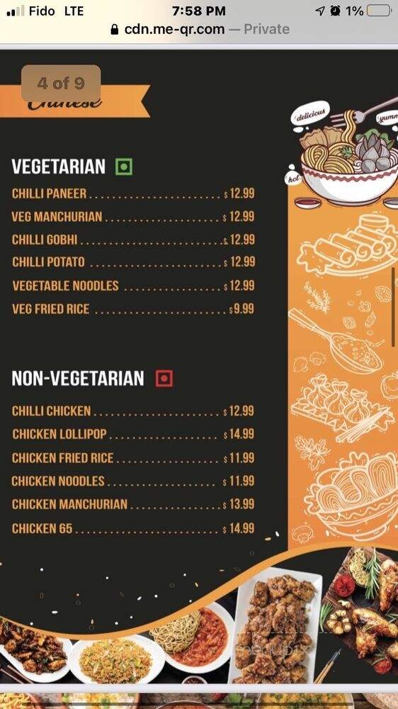 Punjabi Tadka - Brampton, ON menu_pic