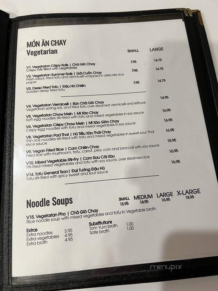 Pho Ha Noi 54 - Mississauga, ON menu_pic