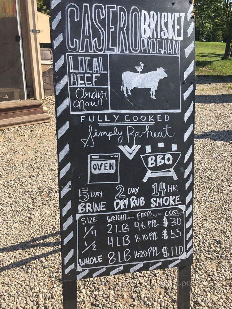 Casero - Sauble Beach, ON menu_pic