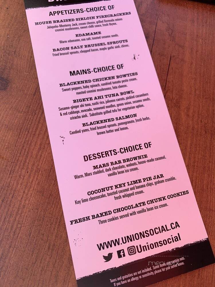 Union Social Eatery - Toronto, ON