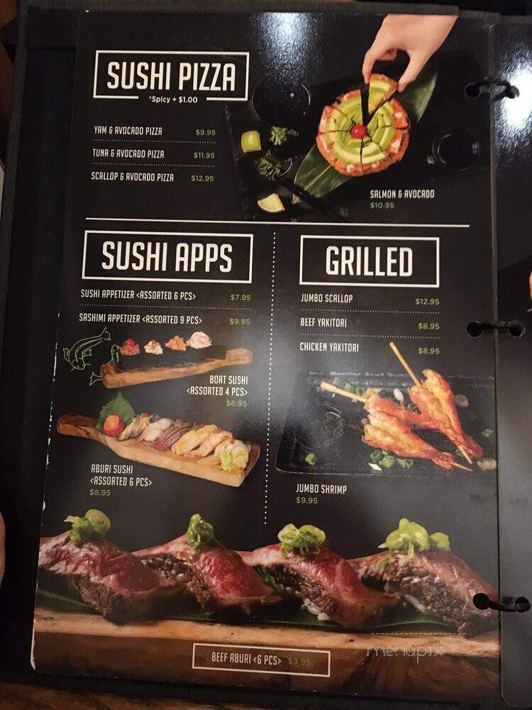Kibo Sushi - Toronto, ON menu_pic