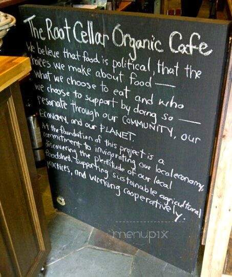 The Root Cellar - London, ON menu_pic