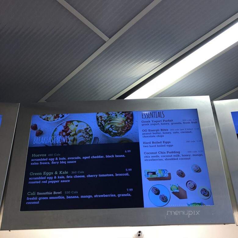 Freshii - Waterloo, ON menu_pic