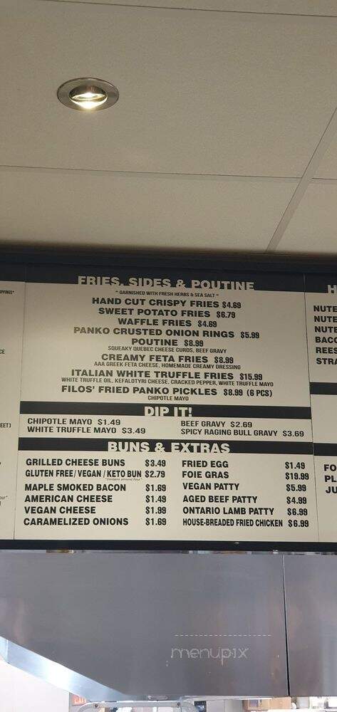 Holy Chuck - Vaughan, ON menu_pic