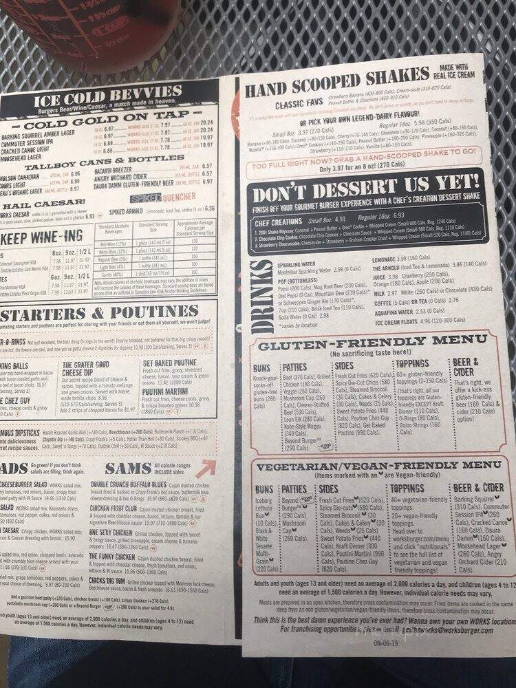 The Works Gourmet Burger Bistro - Oakville, ON