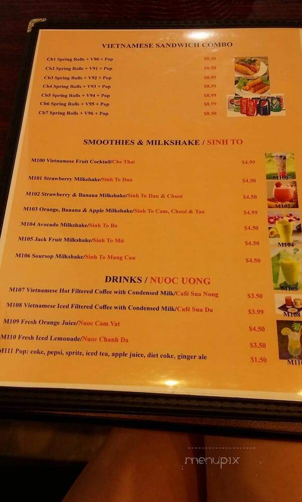 Pho Windsor - Windsor, ON menu_pic