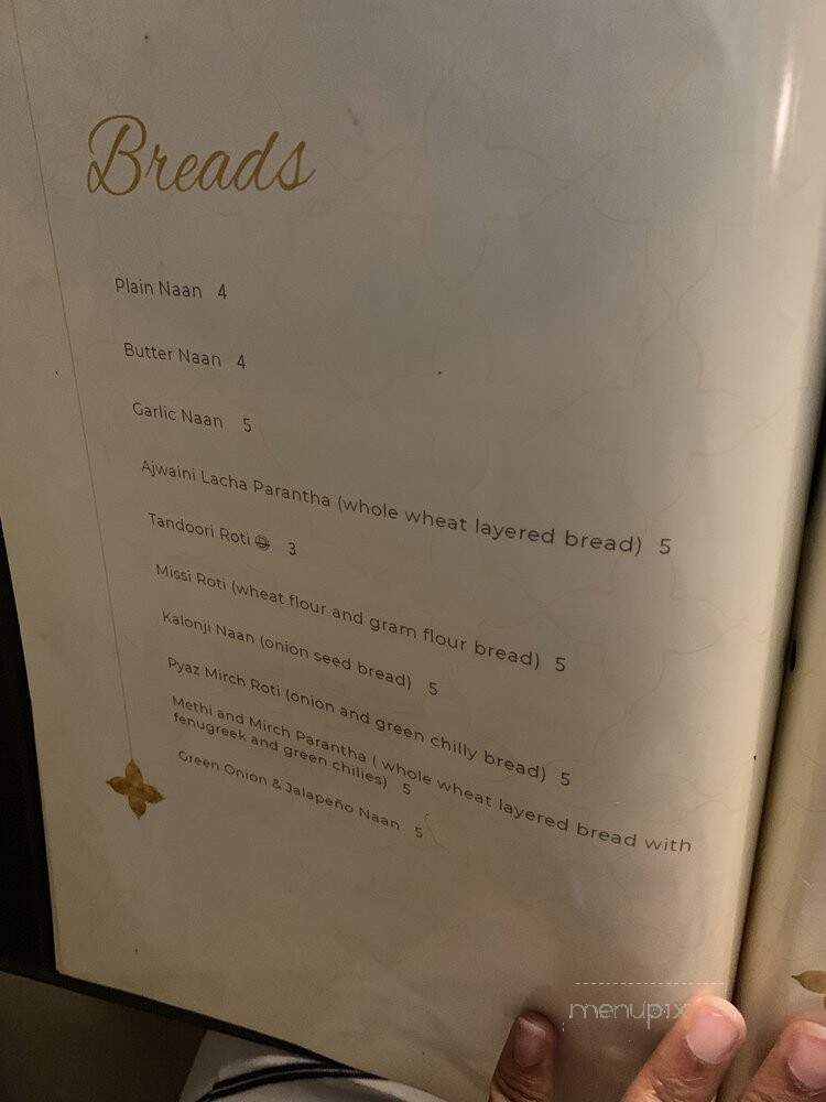 Chef Sanjeev Kapoor's Khazana - Milton, ON menu_pic