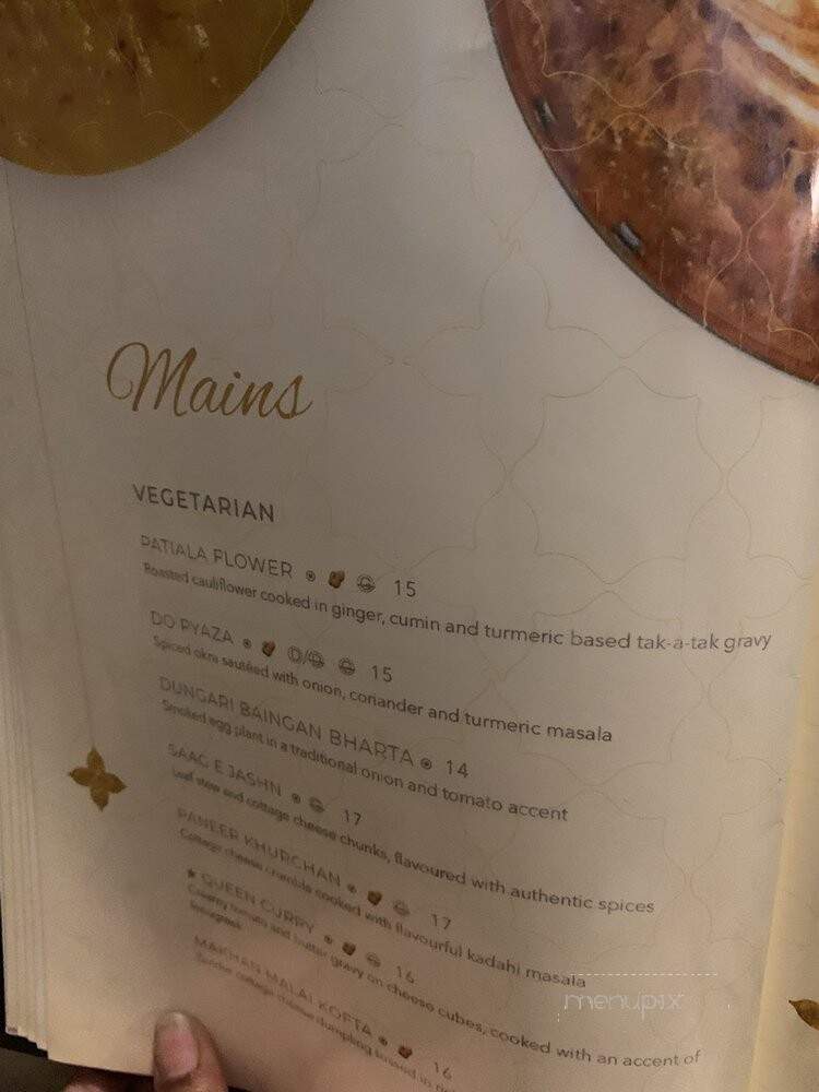 Chef Sanjeev Kapoor's Khazana - Milton, ON menu_pic