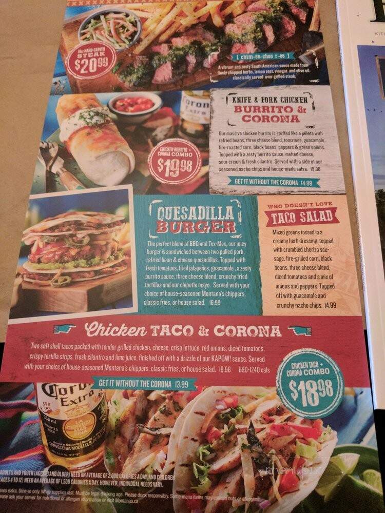 Montana's BBQ & Bar - Waterloo, ON