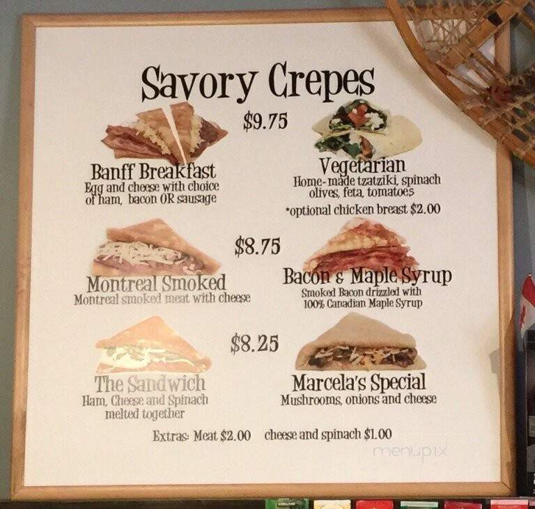Skoki's Waffle & Frozen Yogurt - Banff, AB menu_pic