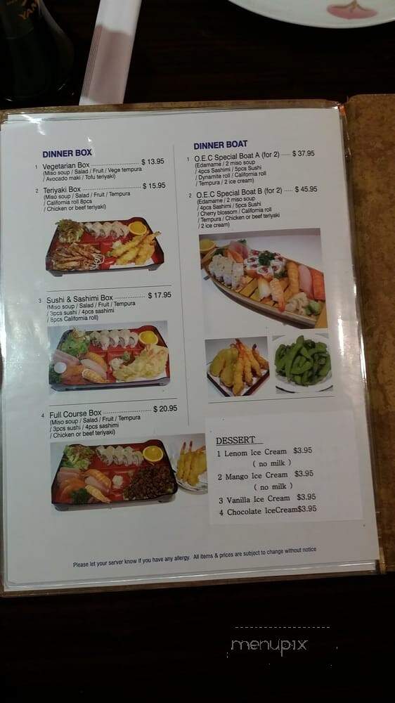 MasQueSolo - Surrey, BC menu_pic