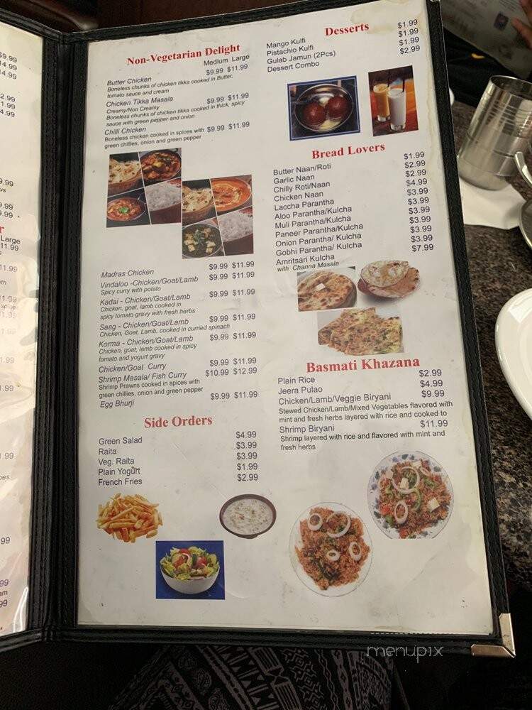 King Tandoori - Brampton, ON menu_pic