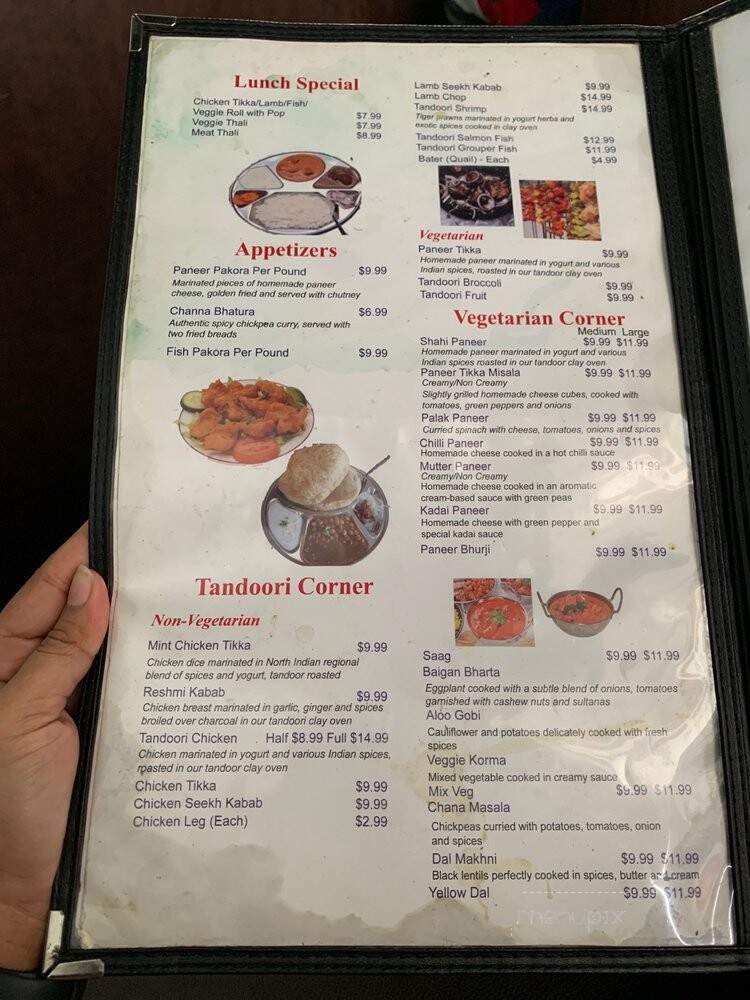 King Tandoori - Brampton, ON menu_pic