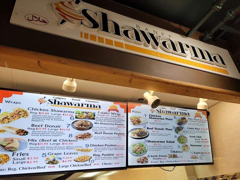 Banff Shawarma - Banff, AB menu_pic