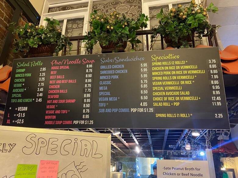 Pholicious - Vancouver, BC menu_pic