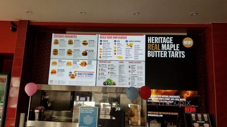 Hero Certified Burgers - Brampton, ON