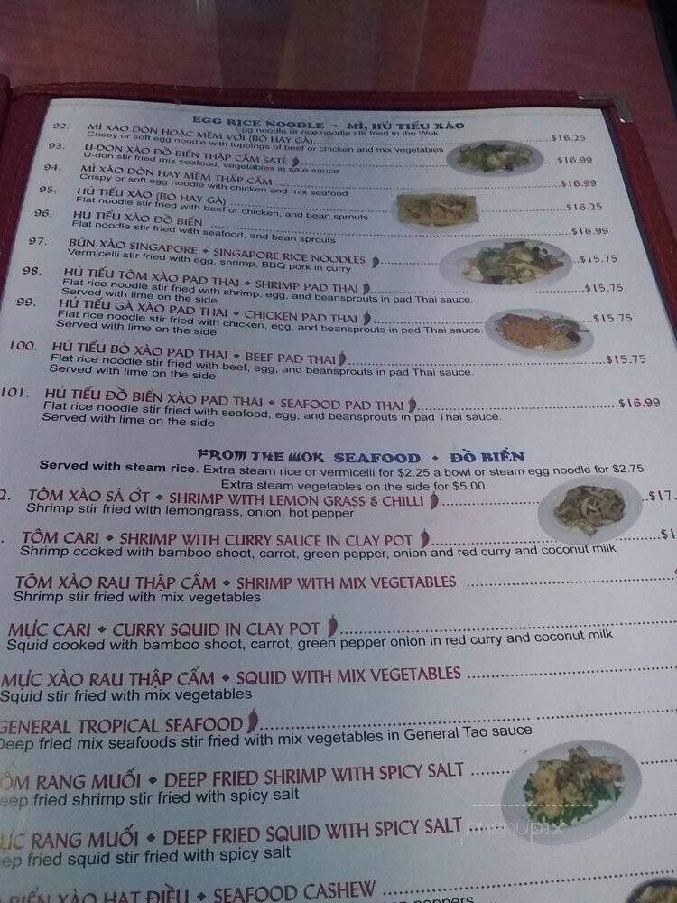 Saigon Pho - Orleans, ON menu_pic