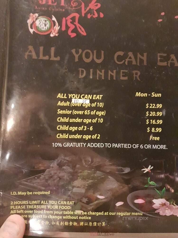 Sushi Jet - Halifax, NS menu_pic
