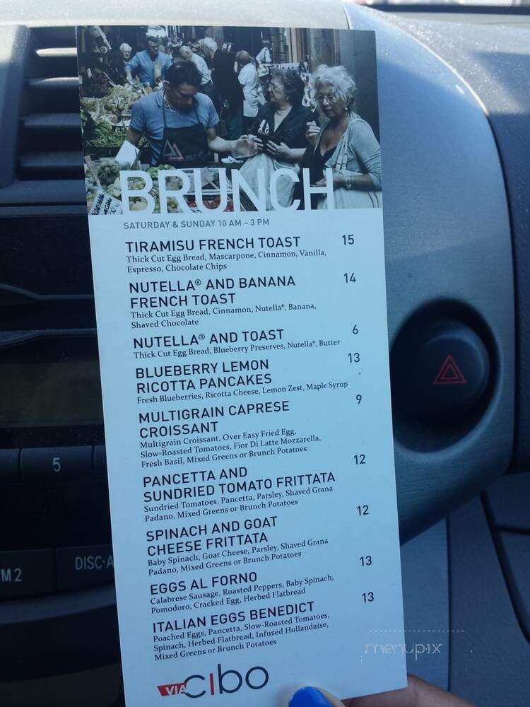 Via Cibo - Calgary, AB menu_pic