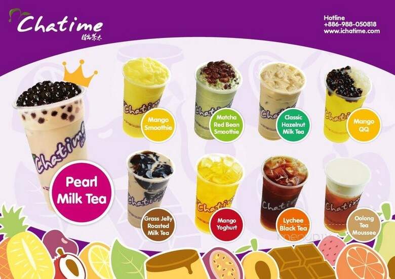 Chatime - Halifax, NS menu_pic