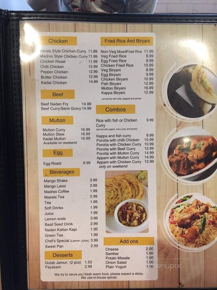 Chimney Fresh - Mississauga, ON menu_pic