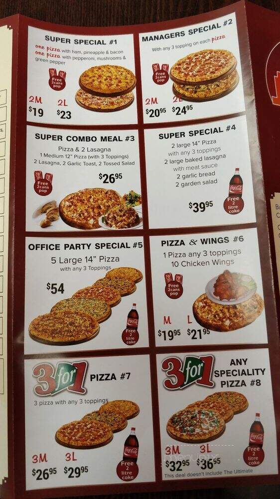 India Grill & Pizzatown - Coquitlam, BC menu_pic