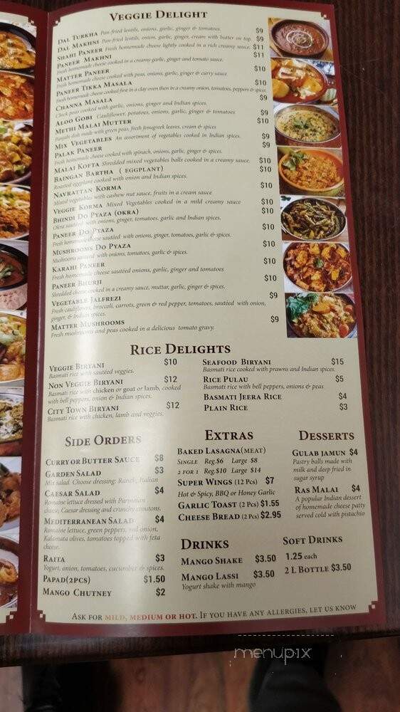 India Grill & Pizzatown - Coquitlam, BC