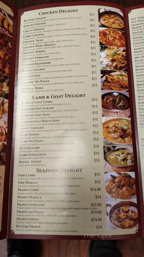 India Grill & Pizzatown - Coquitlam, BC menu_pic