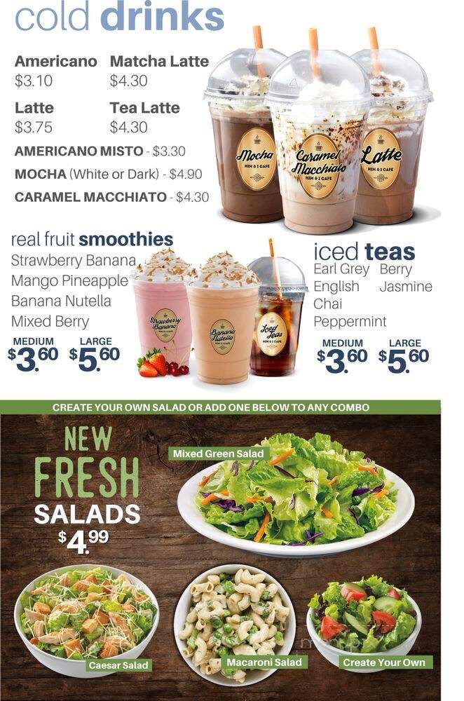 Him & I Cafe - Coquitlam, BC menu_pic
