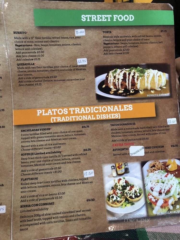 Bodega - Calgary, AB menu_pic