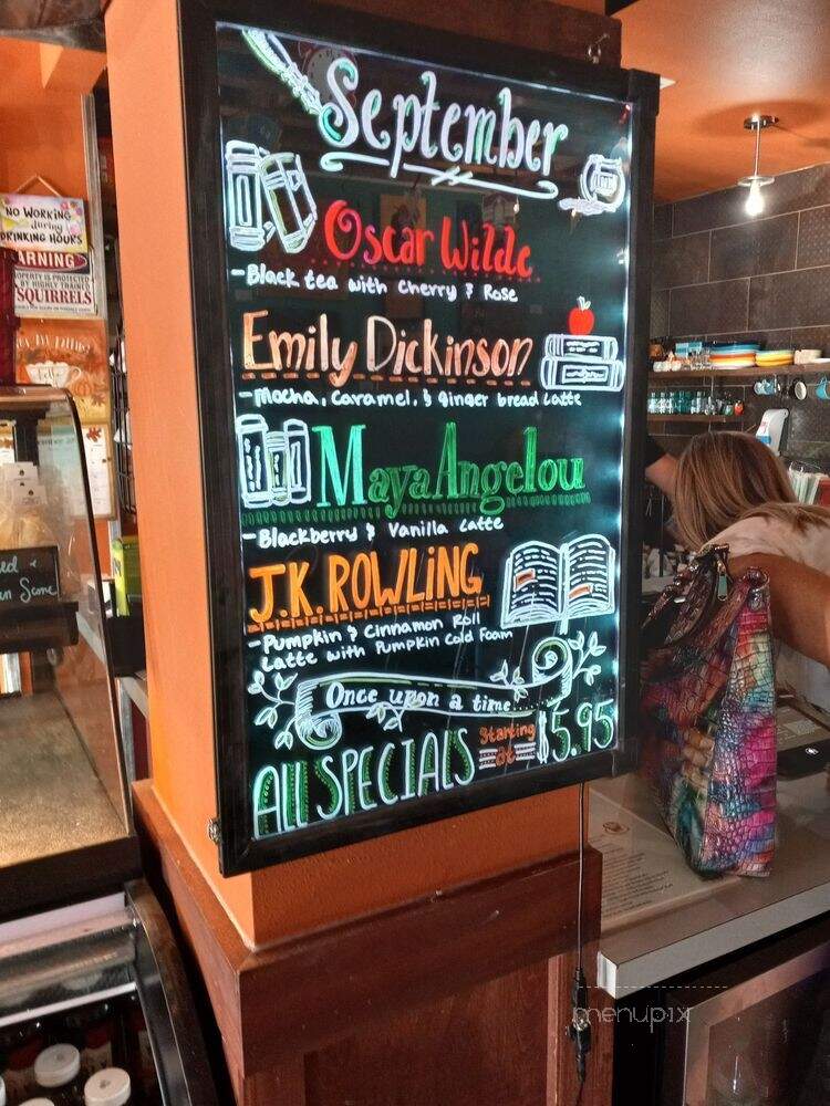 Flying Squirrel Coffee Lounge - Fort Erie, ON menu_pic