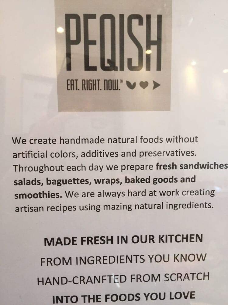 Peqish - Vancouver, BC menu_pic